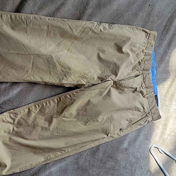 Banana Republic Dress Chinos, Tan in color, 33/32 - Picture 1 of 3